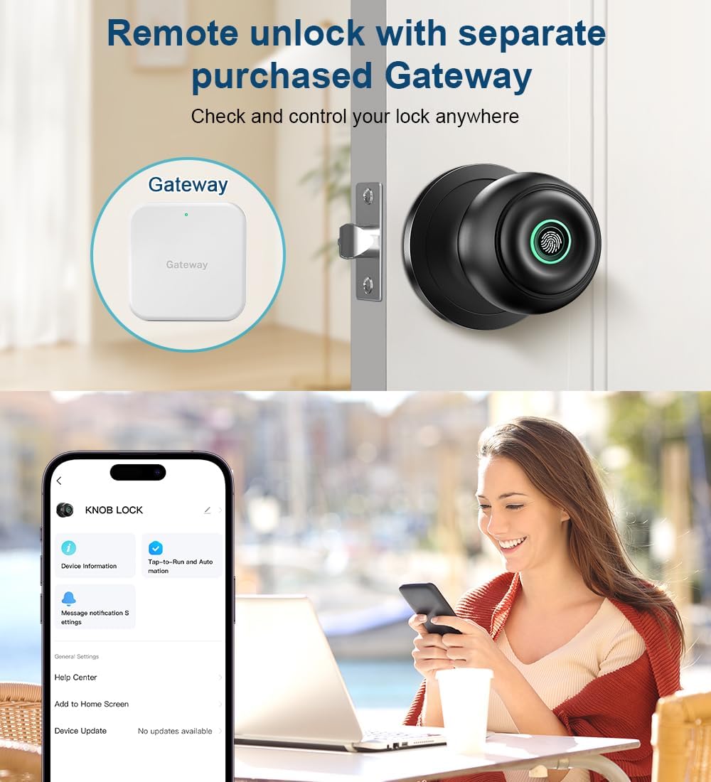 SecureTouch Smart Door Lock