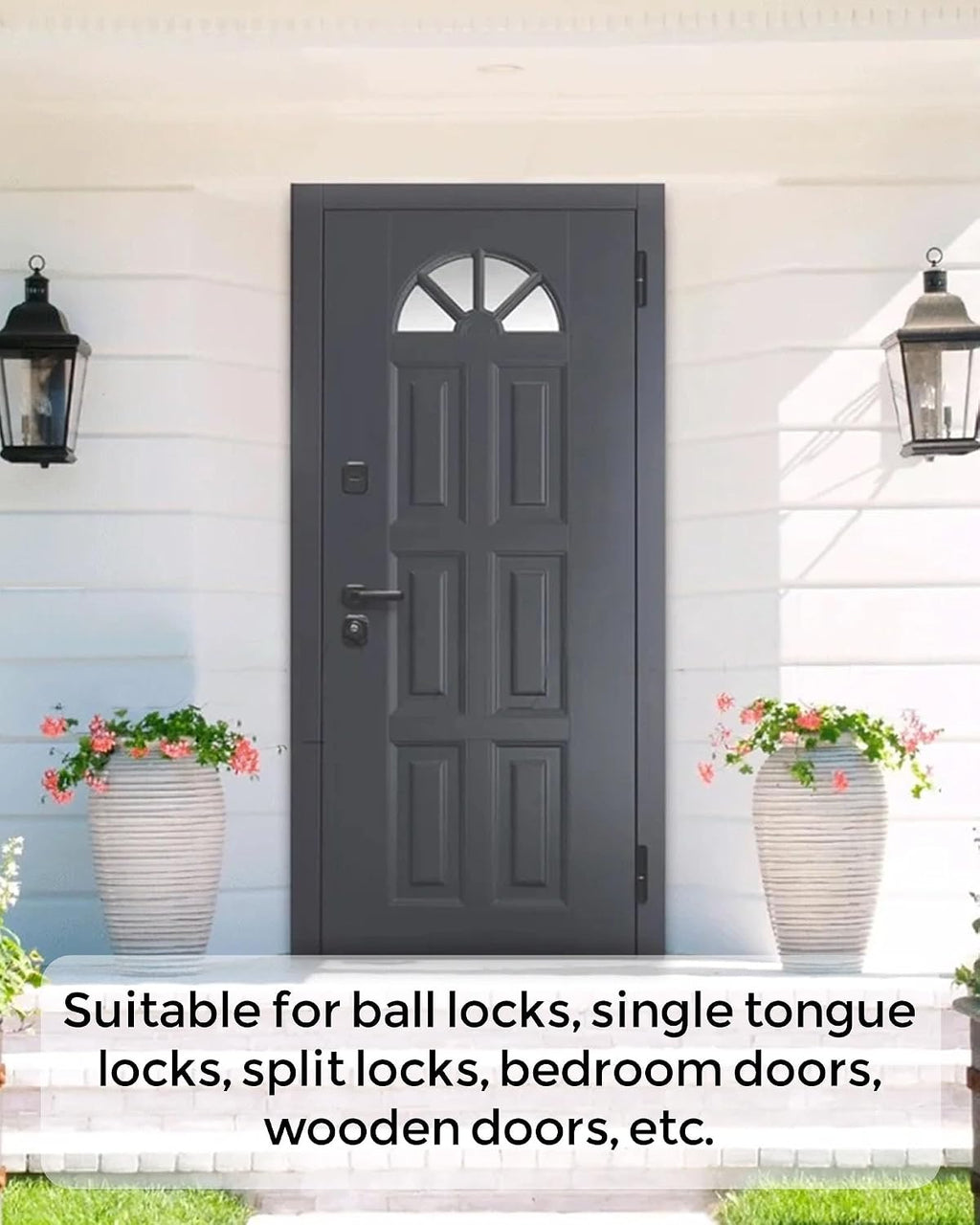 Secure Touch Fingerprint Smart Lock for Interior Doors