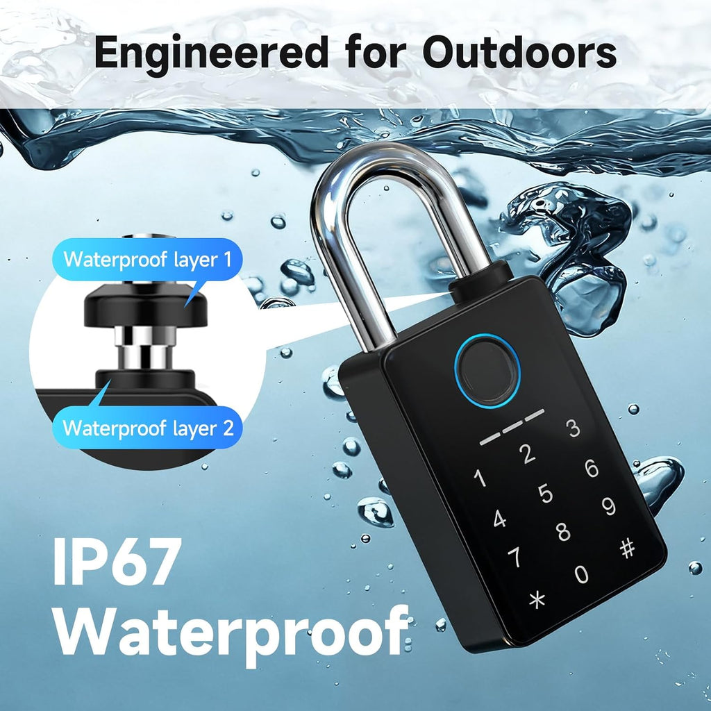 Secure Touch Elite Smart Padlock