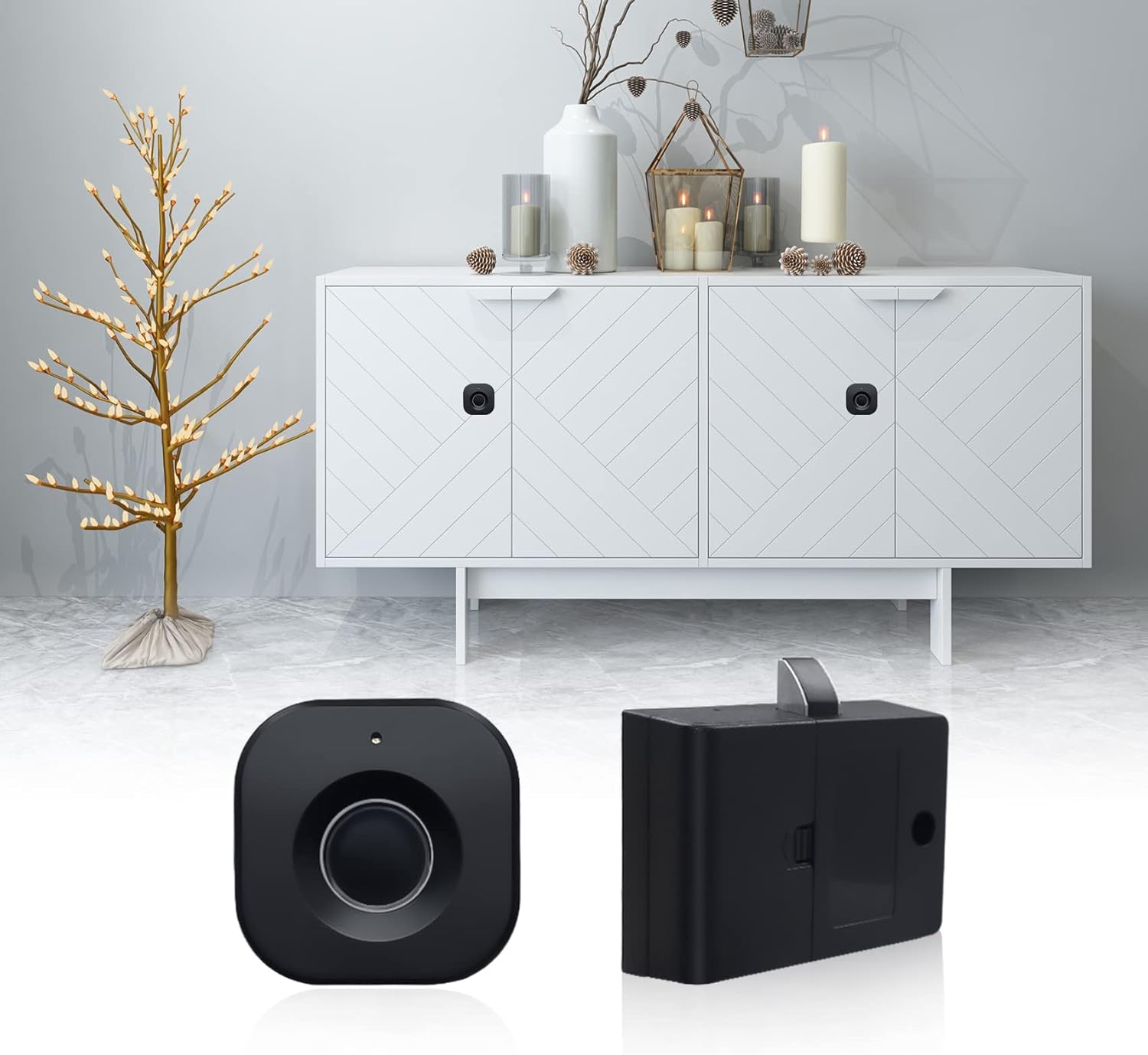 Smart Fingerprint Cabinet Lock – FingerLock Pro
