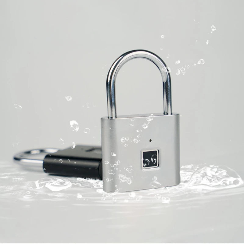 Smart Fingerprint Padlock – USB-Rechargeable, Keyless Access for Quick, Secure Protection